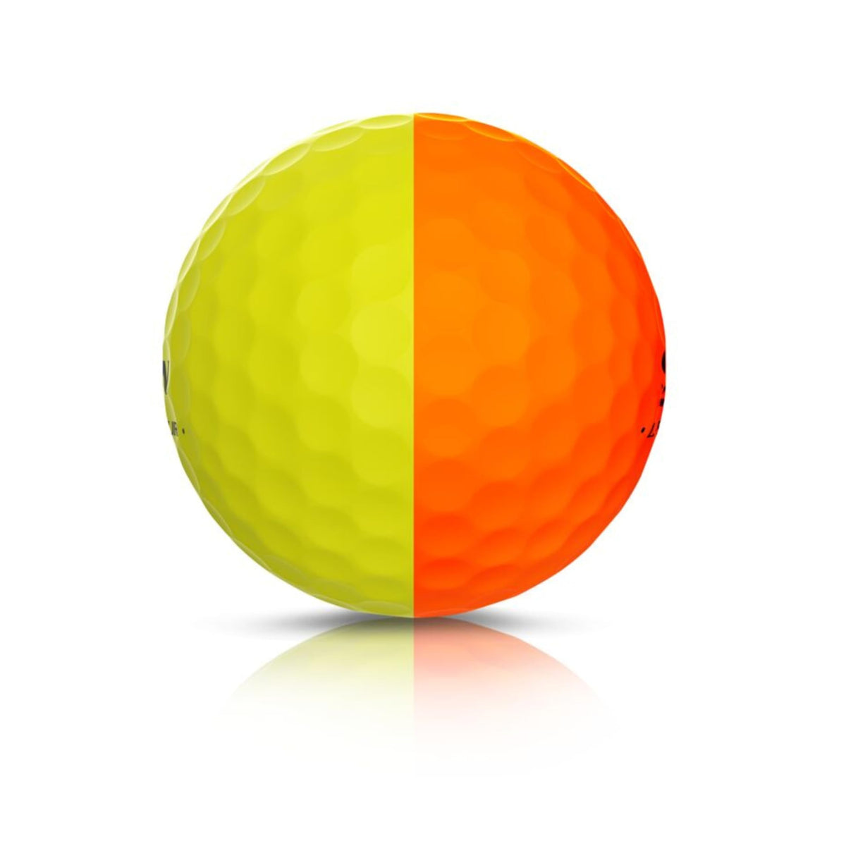 Ball in flight showing Srixon Q-Star Tour Divide aerodynamics