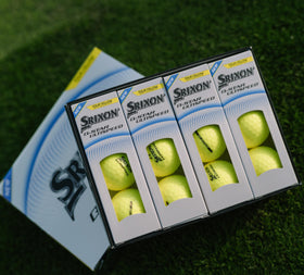 Srixon Q-Star Ultispeed tee shot distance demonstration.
