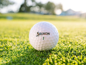 Srixon Soft Feel 13 fastlayer-core close-up reveals soft feel with distance potential