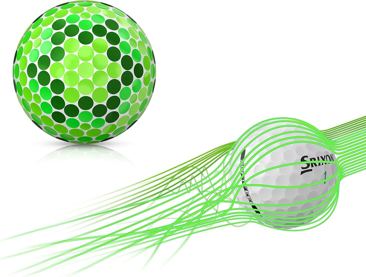 Srixon Soft Feel 13 matte orange color aids rapid ball identification in greenside grass