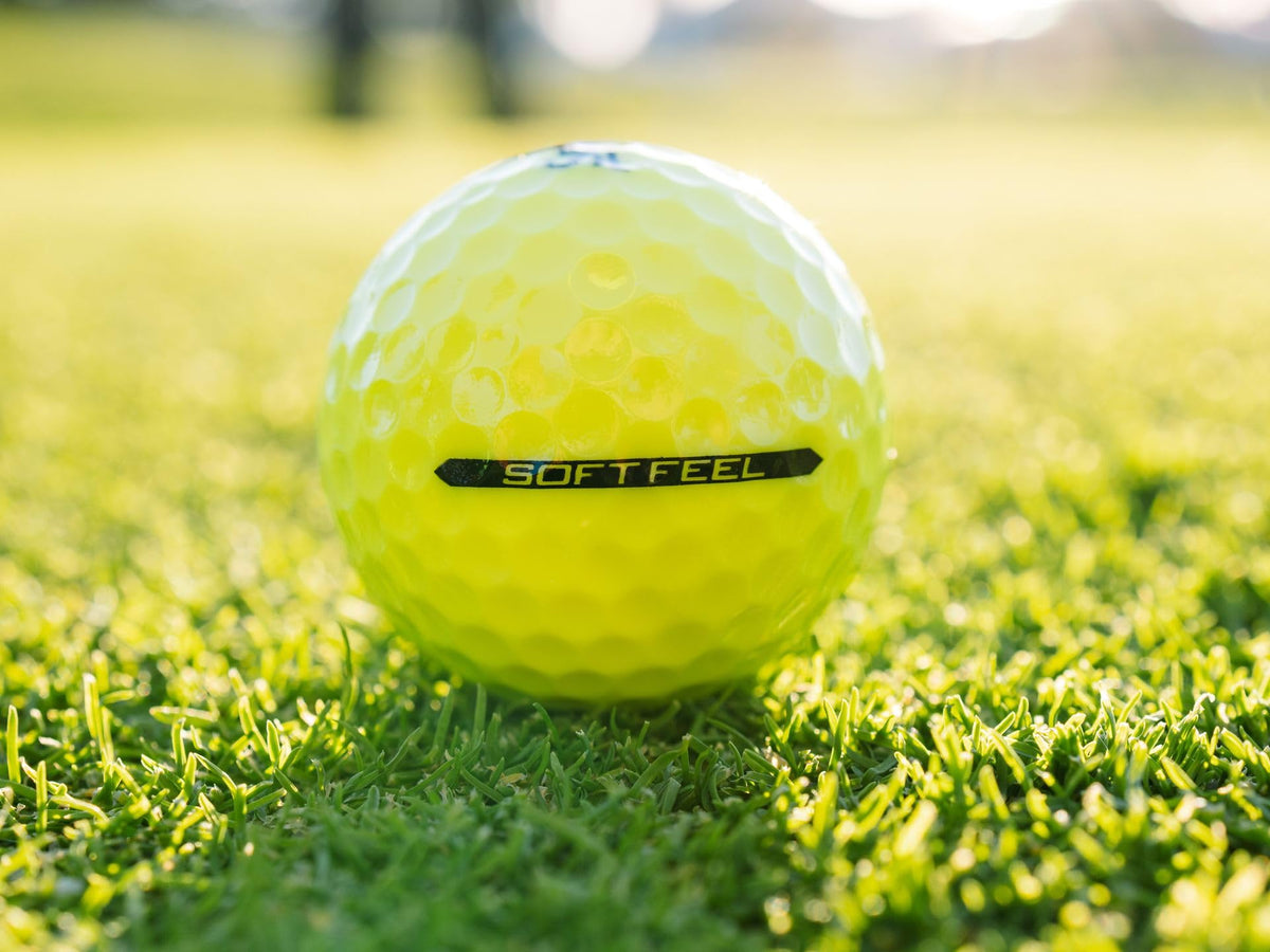 Srixon Soft Feel 13 Yellow ball delivers consistent performance in wind.