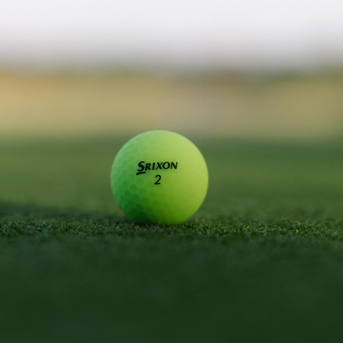 Srixon Soft Feel Brite Green ball delivering greenside spin and soft feel
