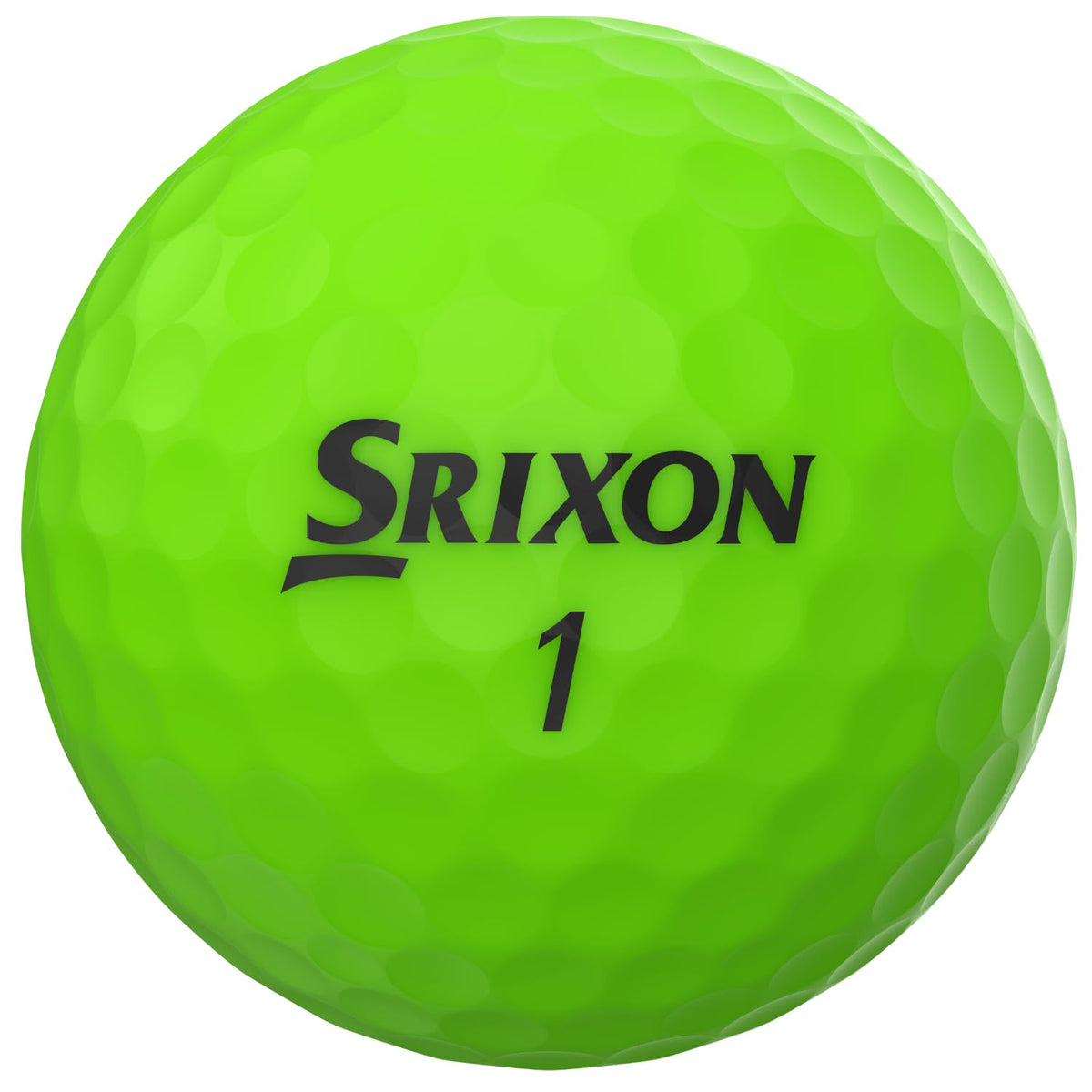 Srixon Soft Feel Brite Green ball demonstrating soft feel and control