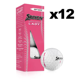 Srixon Soft Feel Lady ball near greens showing greenside spin control.