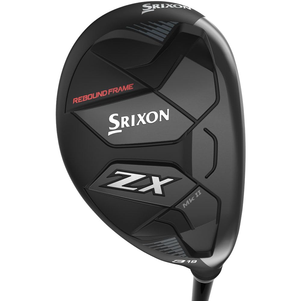 Srixon SRX ZX MkII Hyb 4 face close-up shows deeper CG for smoother launches