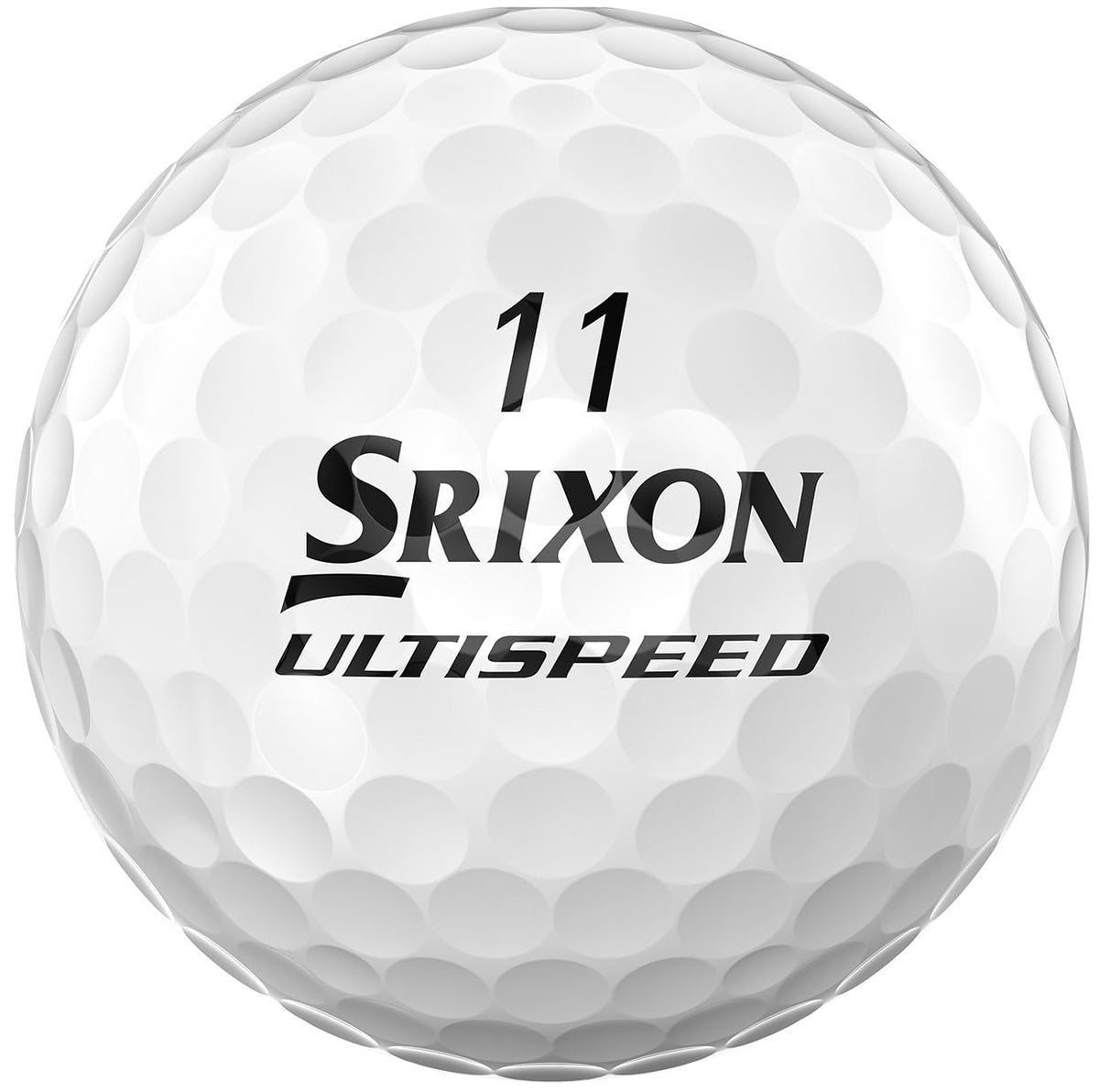 Srixon UltiSpeed core close-up showcases fast feel and responsive performance.