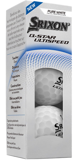 Srixon UltiSpeed ball on display signals versatile value.