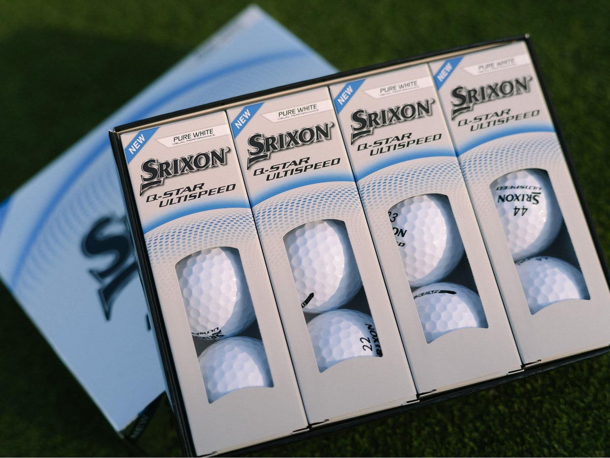 Srixon UltiSpeed pair ready for practice rounds and consistency.