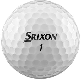 Close-up of urethane cover texture on the Srixon Z-Star 8 for premium feel