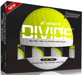 Srixon Z-Star 8 Divide two-tone design enhances ball tracking on the fairway