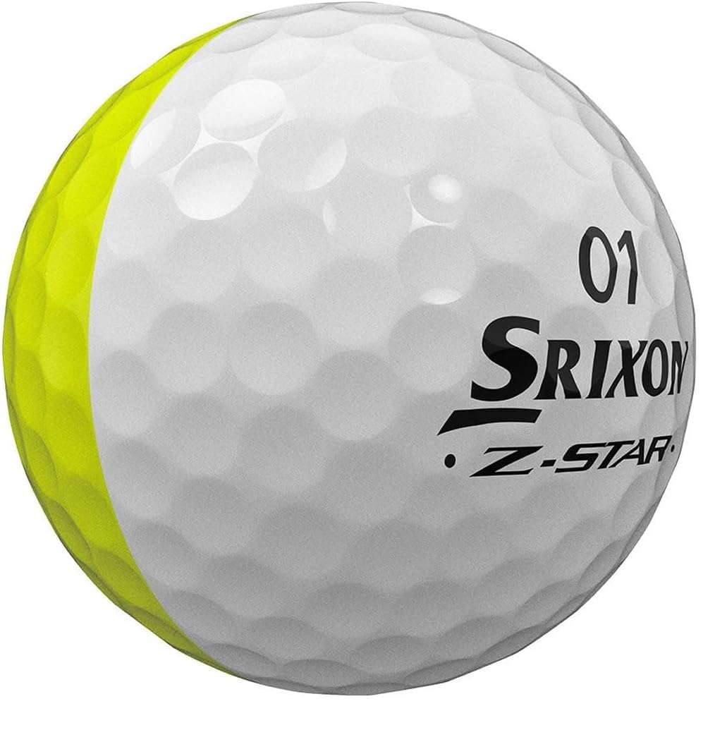 Srixon Z-Star 8 Divide visibility improves shot alignment in bright sun