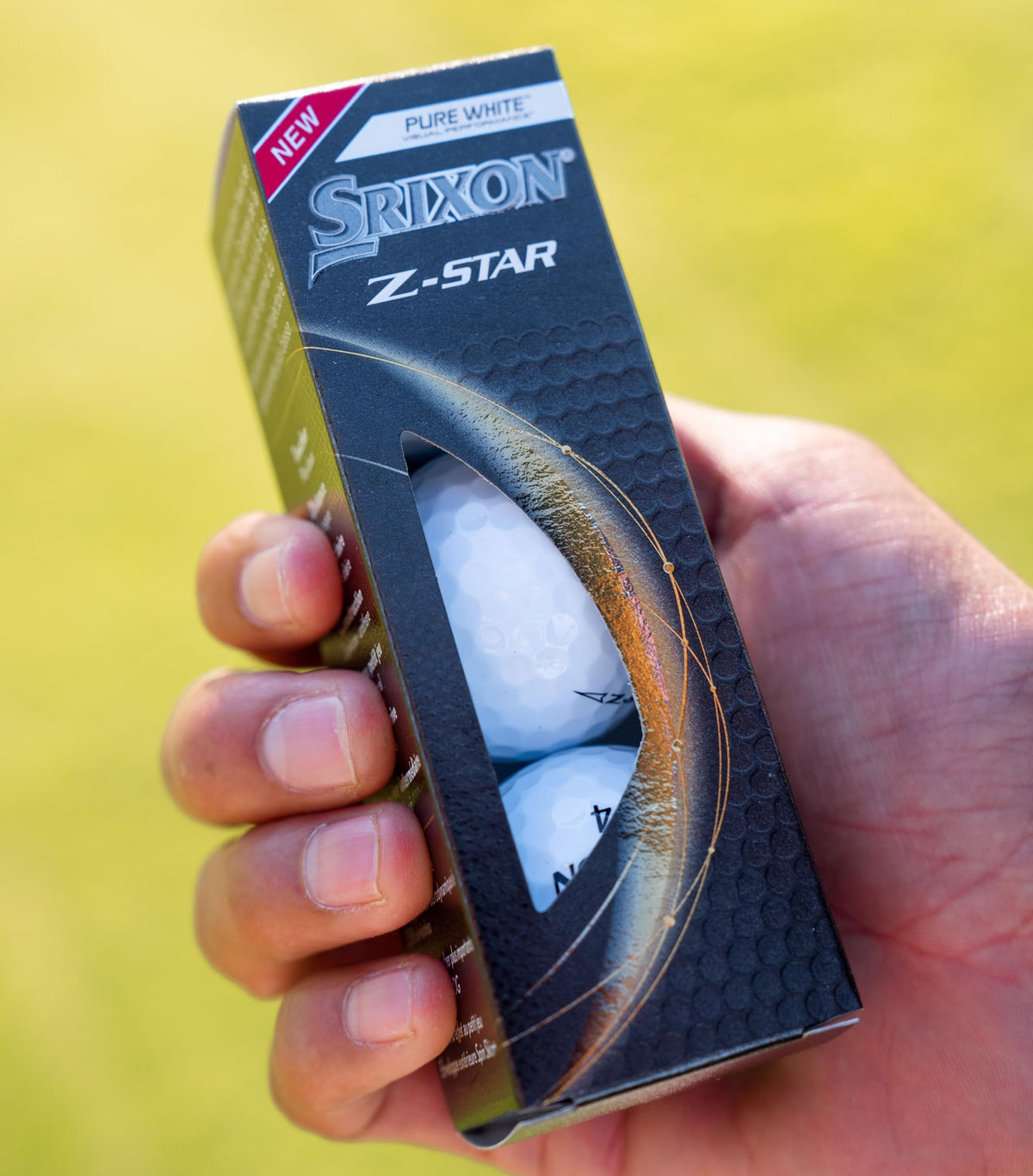 Windy course flight demo showing stable trajectory for Srixon Z-Star 8