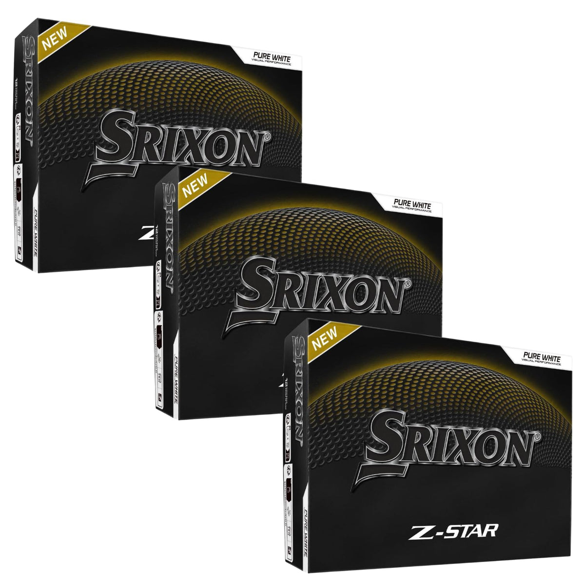 Srixon Z-Star 9 white ball for consistent greenside control