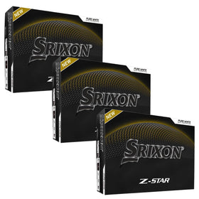 Srixon Z-Star 9 white ball for consistent greenside control