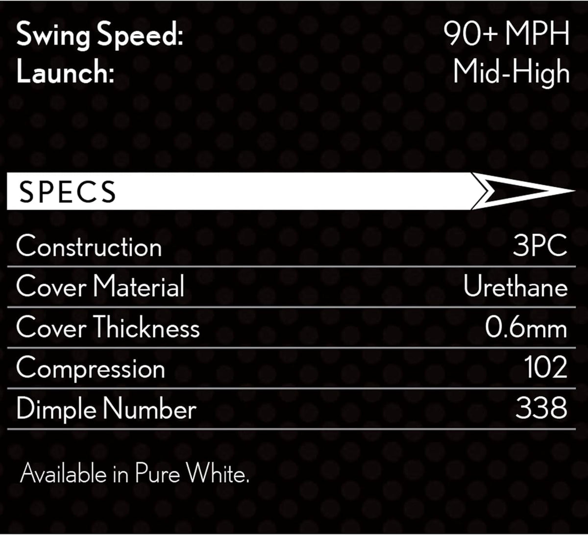 Srixon Z-Star Diamond 2 high launch and distance potential in action