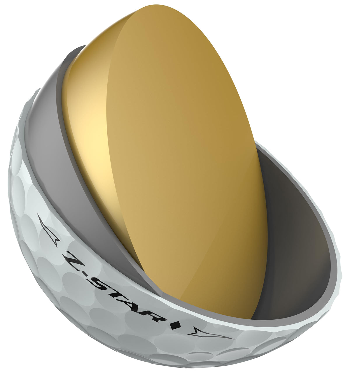 Srixon Z-Star Diamond 2 spin-skin-plus technology close-up showing enhanced greenside spin