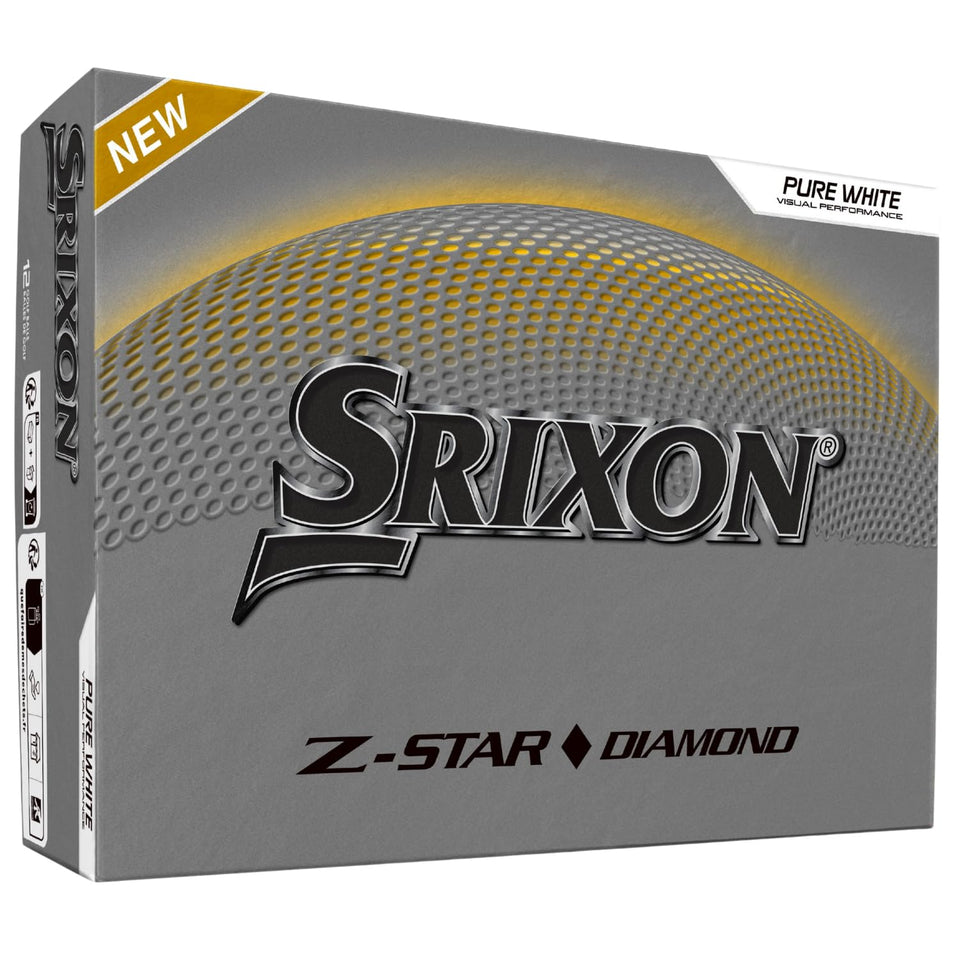 Srixon Z-Star Diamond ball high launch design for longer carry and stable flight