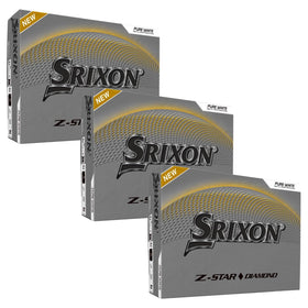 Srixon Z-Star Diamond ball on green shows distance and precision.