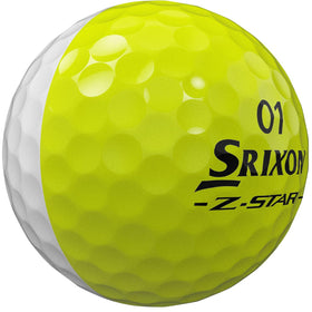 Srixon Z-Star Divide fastlayer core delivers longer drives with a softer feel.