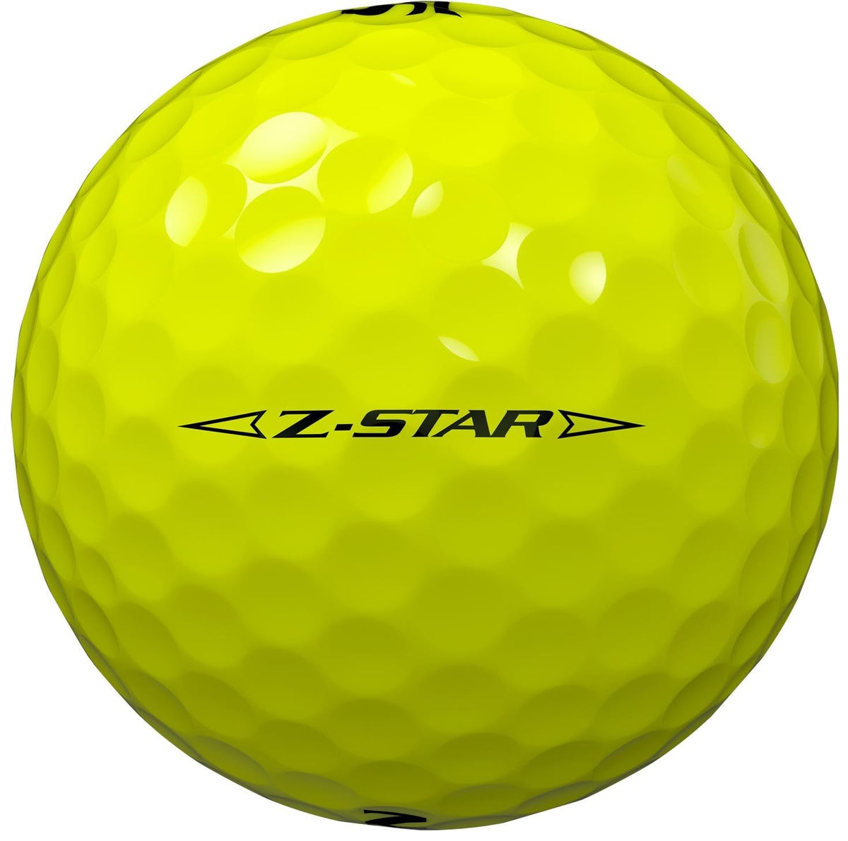 Srixon Z-Star Tour Yellow Spin Skin+ coating improves spin on approach shots