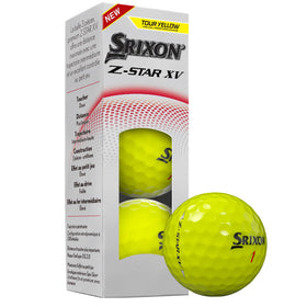 Srixon Z-Star XV 338-speed dimple pattern reduces drag for straighter flights
