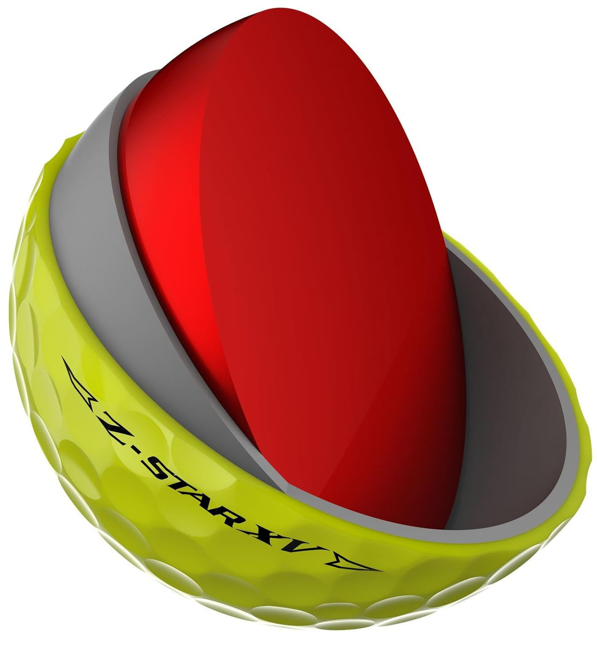 Srixon Z-Star XV in flight showing stable trajectory and straightness.