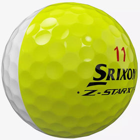 Srixon Z-Star XV Divide fastlayer-dg-core delivers a responsive feel with higher speed