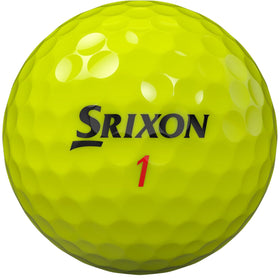 Srixon Z-Star XV fastlayer core closeup highlights soft center and firmer edges for speed