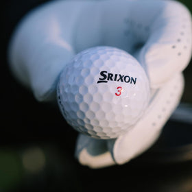 Srixon Z-Star XV 9 on green showing greenside control and stopping power