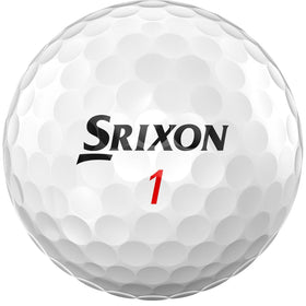Srixon Z-Star XV 9 close-up of the urethane cover with Spin Skin+ coating for spin