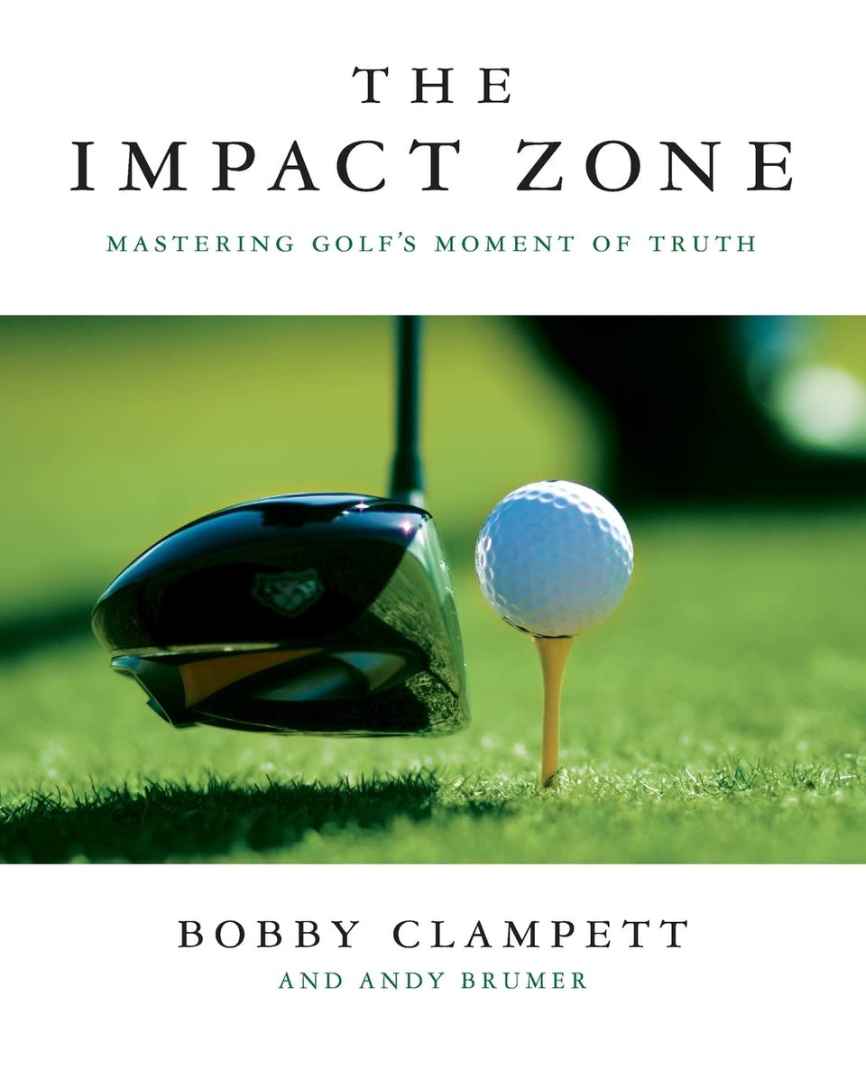 St. Martin's Griffin The Impact Zone book cover highlights swing dynamics for improved golf contact