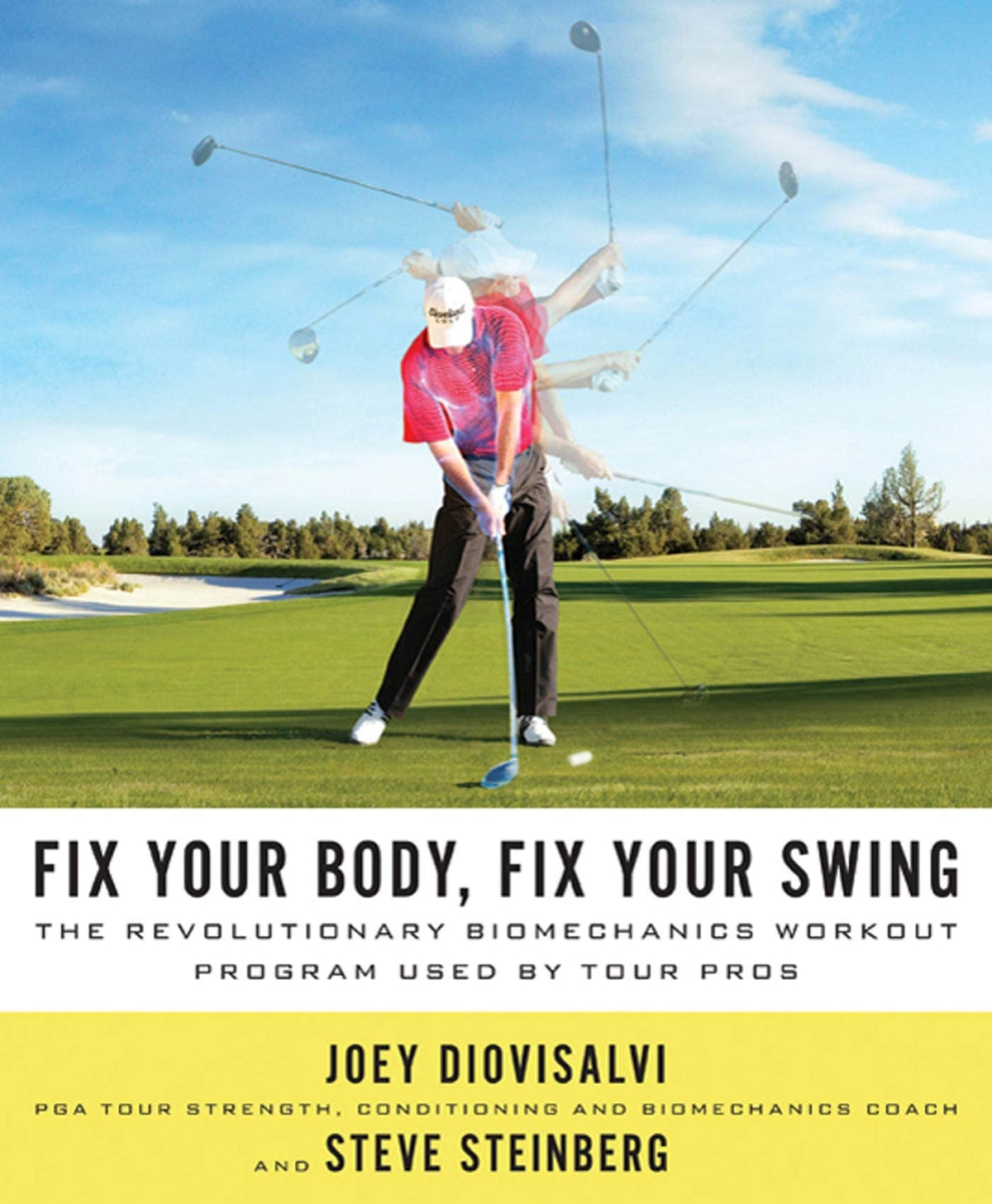St. Martin's Press Fix Your Body, Fix Your Swing book cover with biomechanics insights for smoother swings