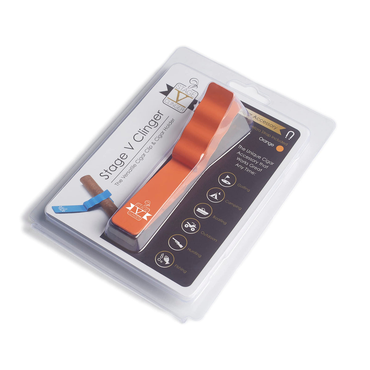 Stage V Clinger anti-slip, no-scratch design protects surfaces.