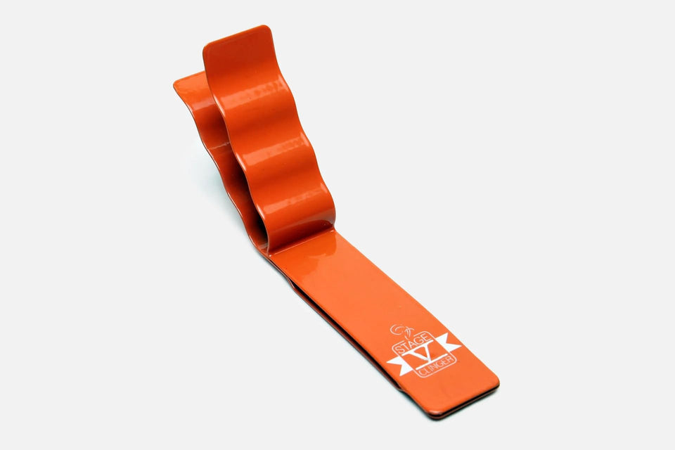 Stage V CLINGER with extra-strength magnet secures to metal surfaces outdoors