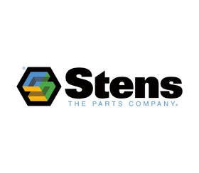 Stens 851-000 two-piece flip-down windshield on Club Car Precedent for easy visibility.