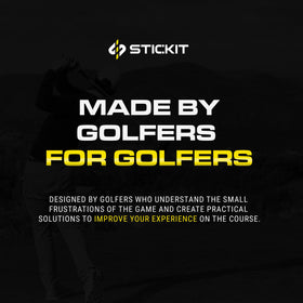 STICKIT durable steel surface designed for on-course use