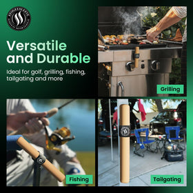 StogeeSleeve weather-durable polymer withstands rain and heat.