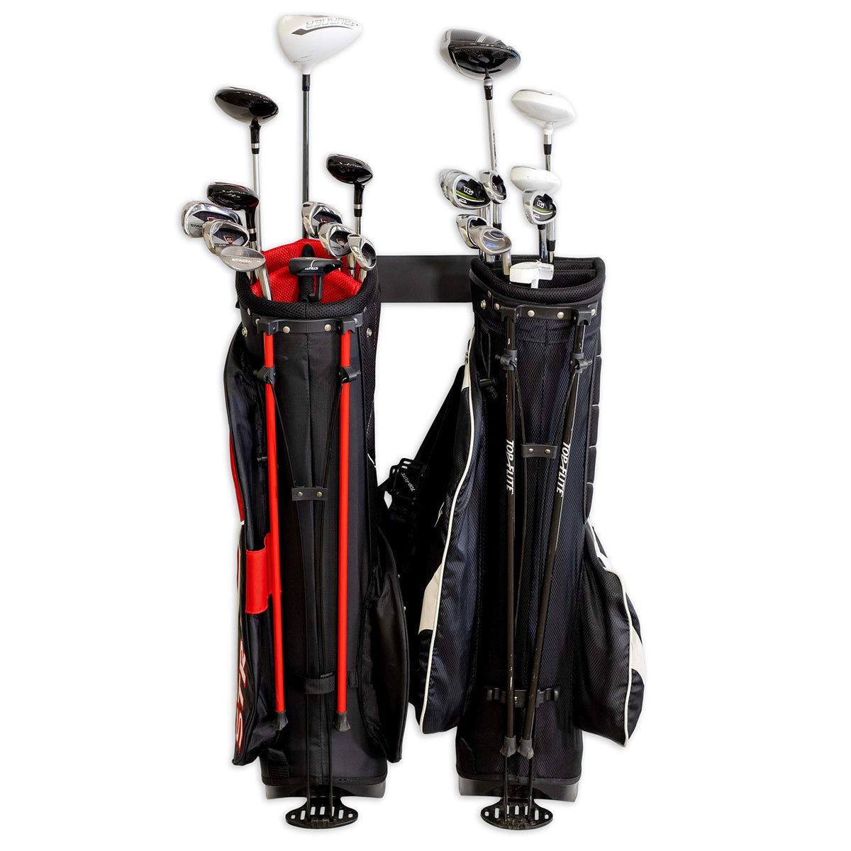 Durable BLAT organizer suited for home or shed golf storage