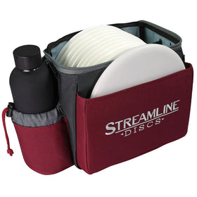 Streamline Discs Cell bag front view, compact starter design for casual rounds