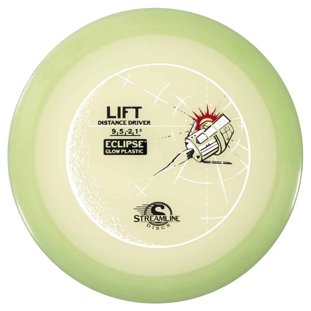 Streamline Discs Eclipse Glow 2.0 Lift demonstrates smooth glide for long throws