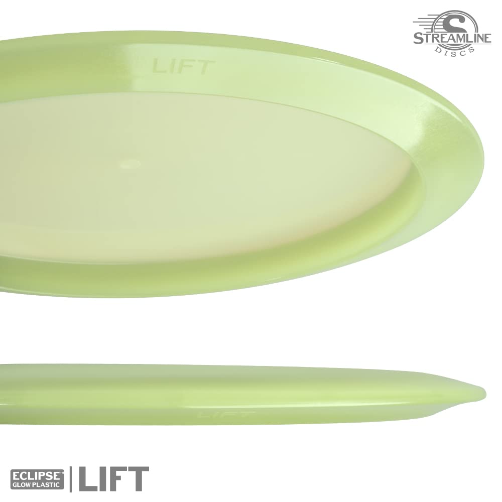 Streamline Discs Eclipse Glow 2.0 Lift glows for night visibility and tracking