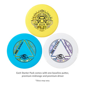 Streamline Discs Starter Set discs displayed, ideal for practice and casual rounds