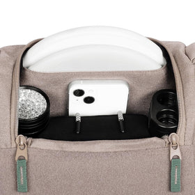 Streamline Discs Voyager Slim side pockets for accessories on the course.