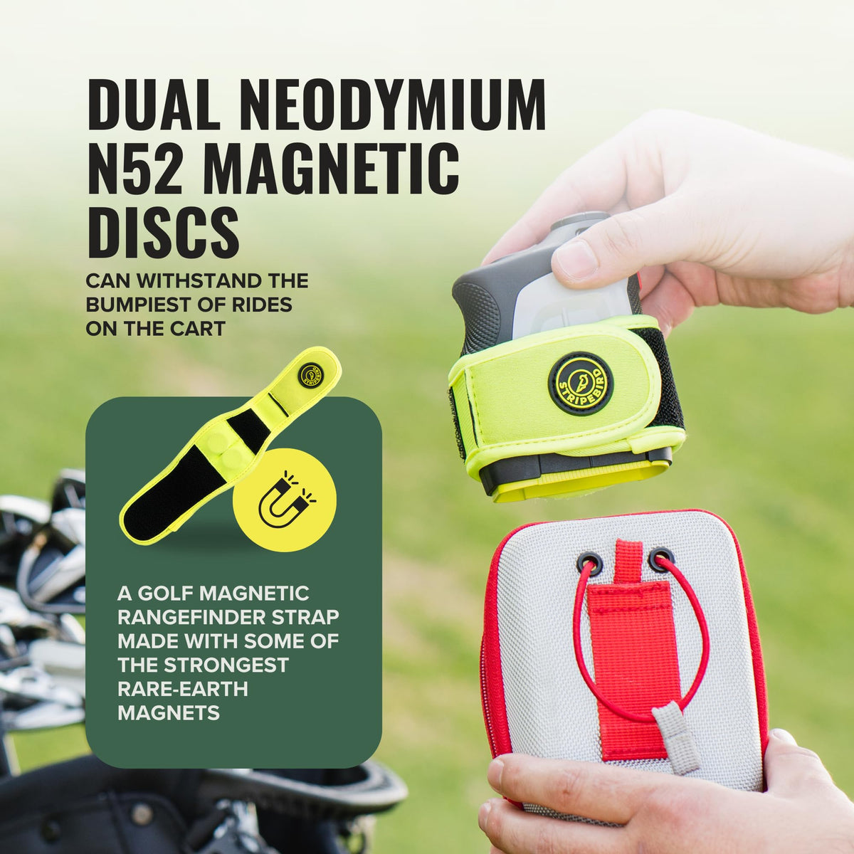 Stripebird 2.0 fits all rangefinders with exposed buttons for easy operation.