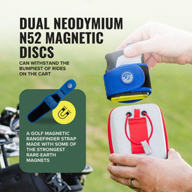 Stripebird 2.0 blue compatibility with rangefinder buttons exposed for easy use.