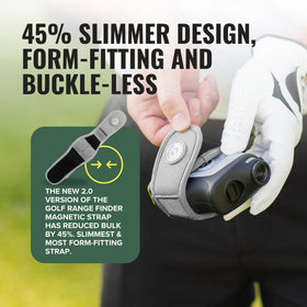 Stripebird 2.0 buckle-free design emphasizing slim, snag-free profile