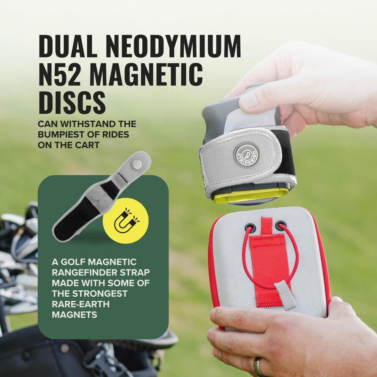 Stripebird 2.0 compatibility list of supported brands like Bushnell, Garmin, Nikon
