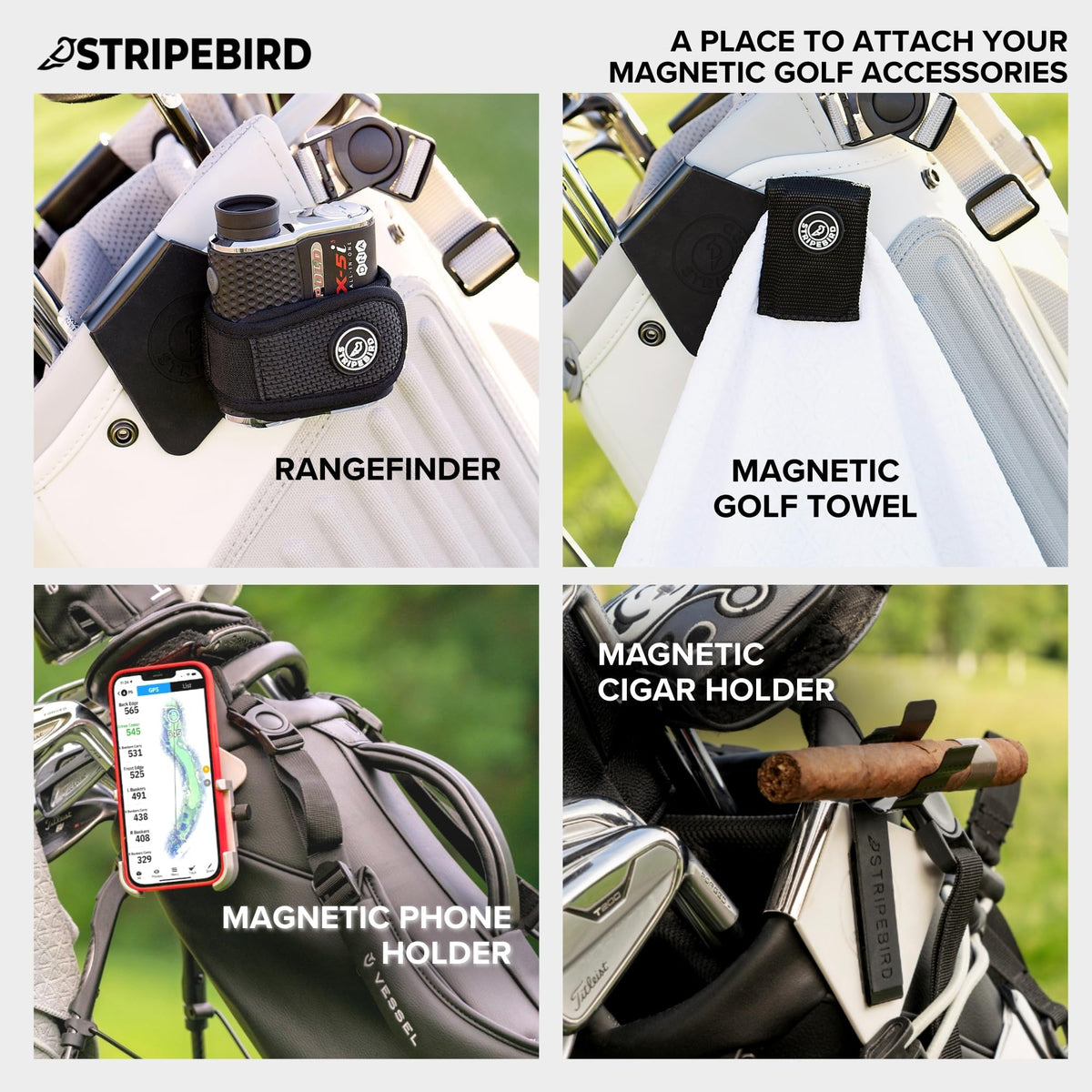 Stripebird silicone-encased hub shows soft-touch surface for seamless rests.