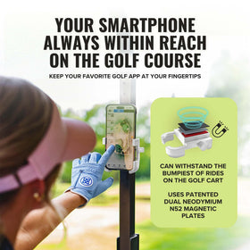 Stripebird phone clamp grips a device safely with rubber padding to prevent scratches.