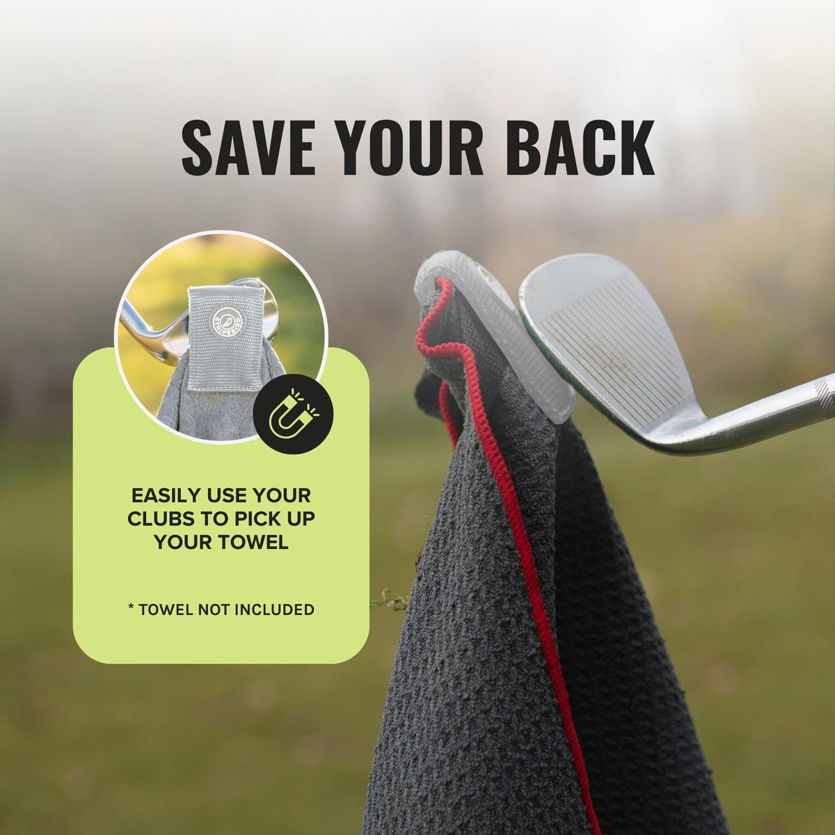 Stripebird removable-towel-clip makes towel swaps quick and easy